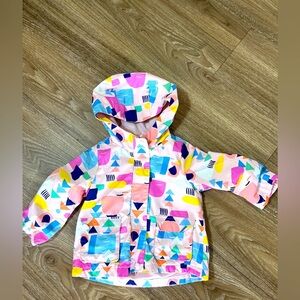 Balabala Colorful Geometric Patterned Toddler Jacket sz 90/52  2T